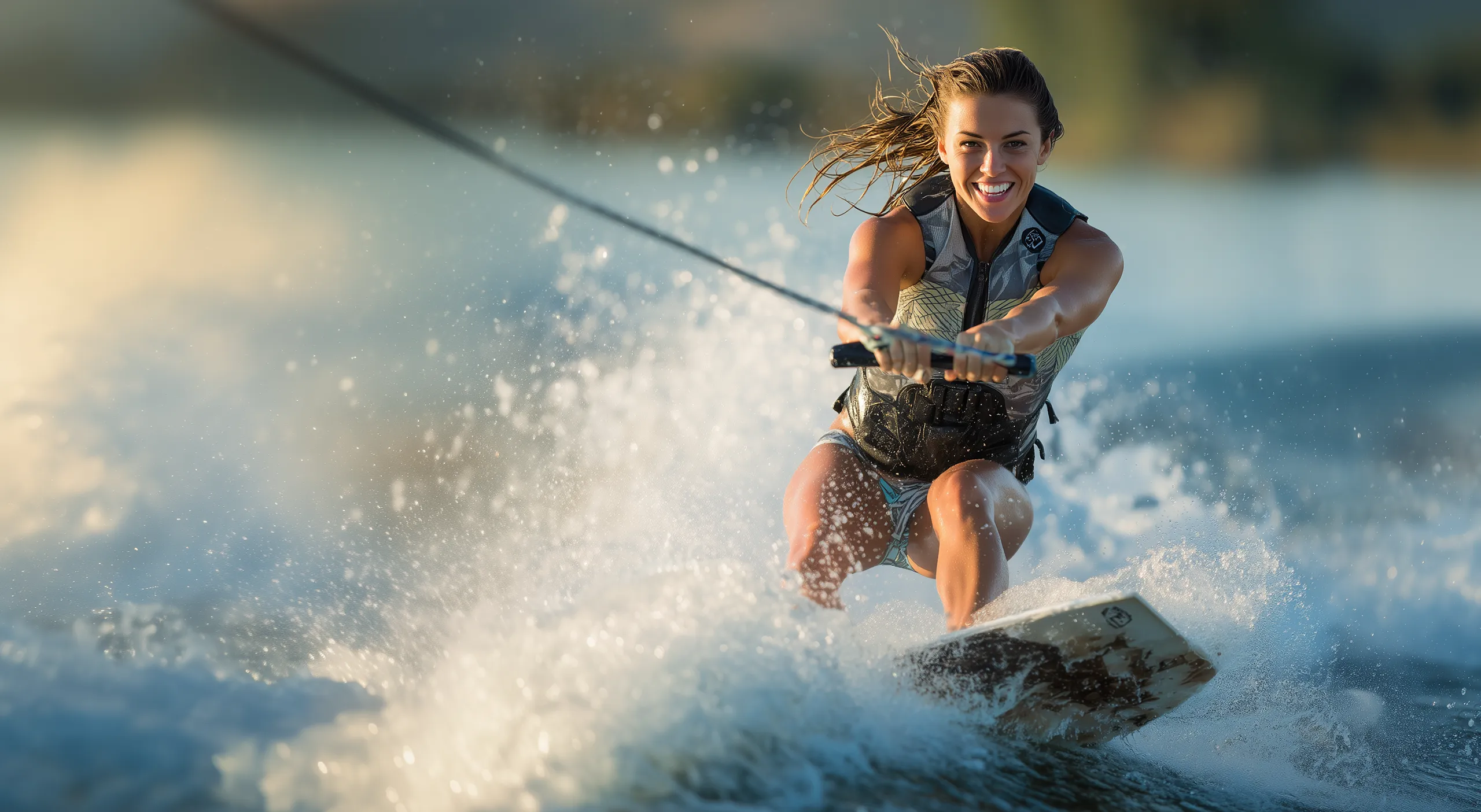 Wakeboarding in Miami watersports areas